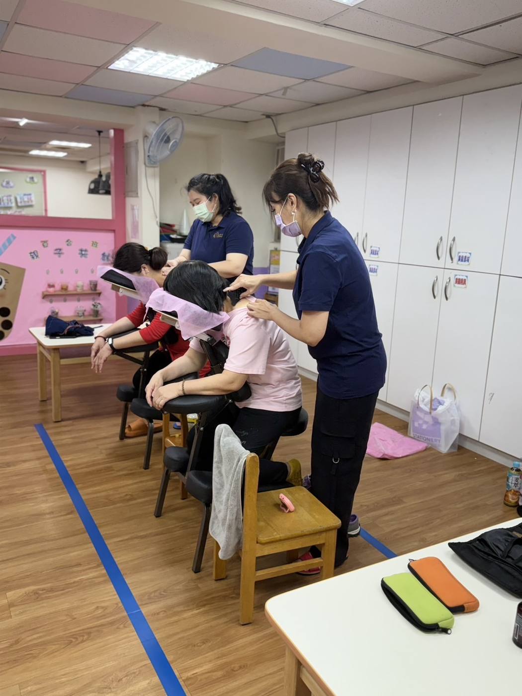 幼兒園按摩花絮|廣福幼兒園教職員肩頸放鬆日
